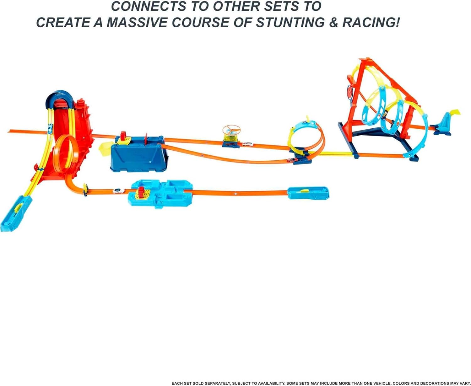 Thumbnail 5 de Hot Wheels Track Builder Caja de Gasolina y Pistas