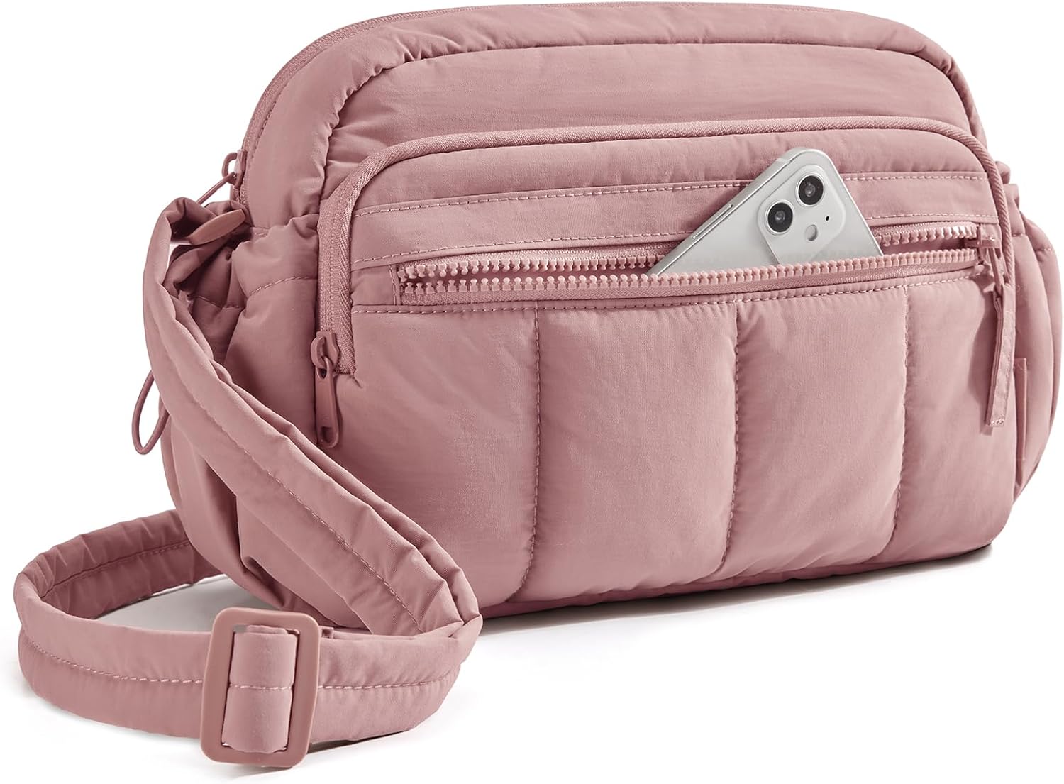 Thumbnail 6 de bagsmart Women’s Crossbody Bag – puffy quilted travel crossbody with RFID card slots