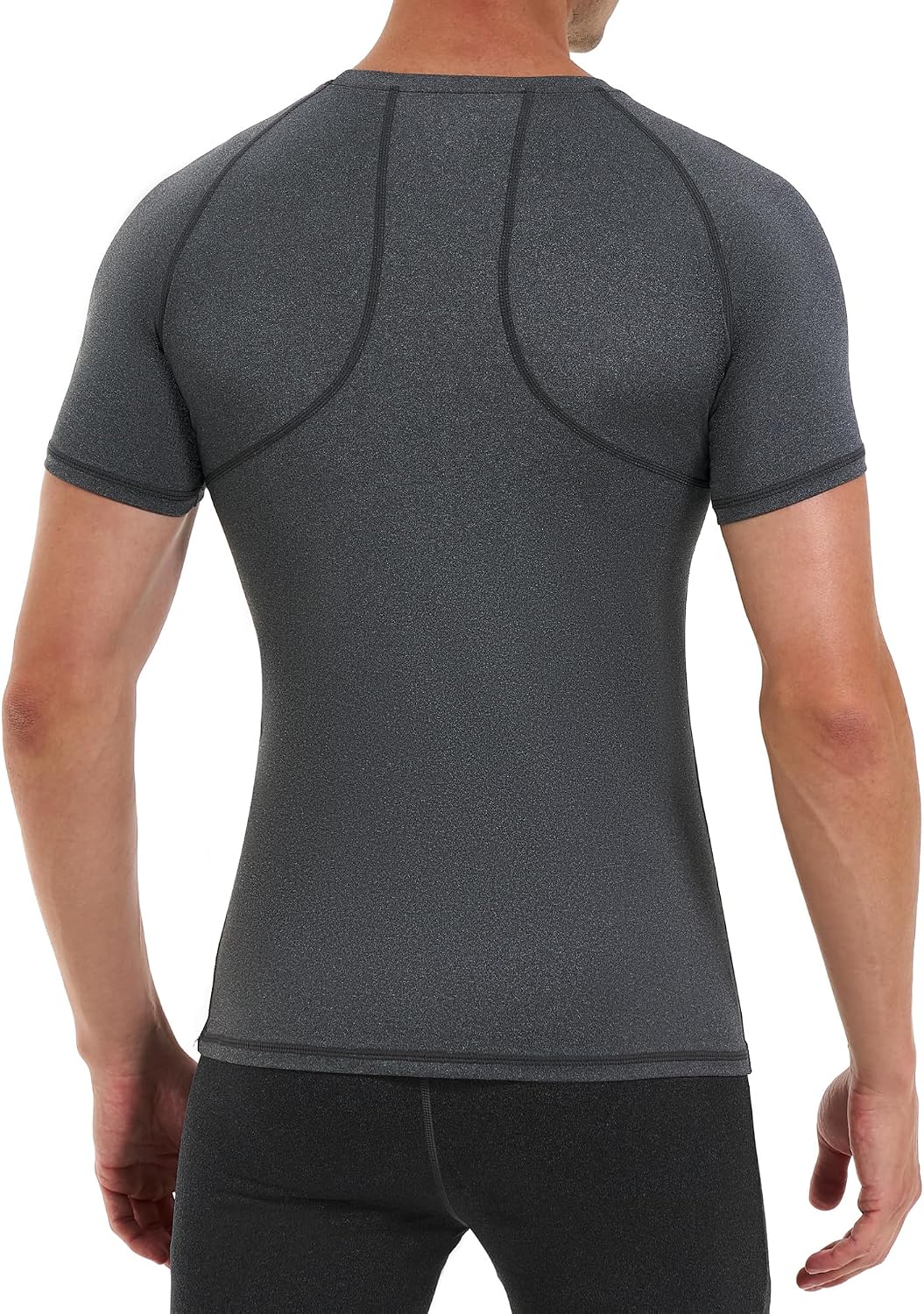Detalle de Runhit Kompressionsshirt Herren 3er Pack