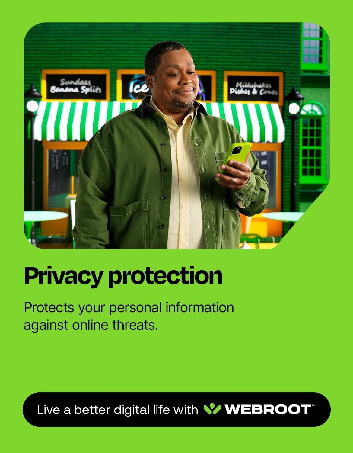 Detalle de Webroot Antivirus Software 2026 for 3 Devices — 1 Year Download for PC/Mac by Webroot