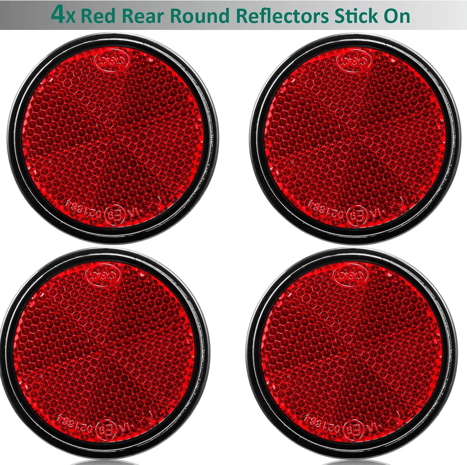 Thumbnail 4 de DARKGUARD 4x Trailer Rear Reflectors Ø60mm