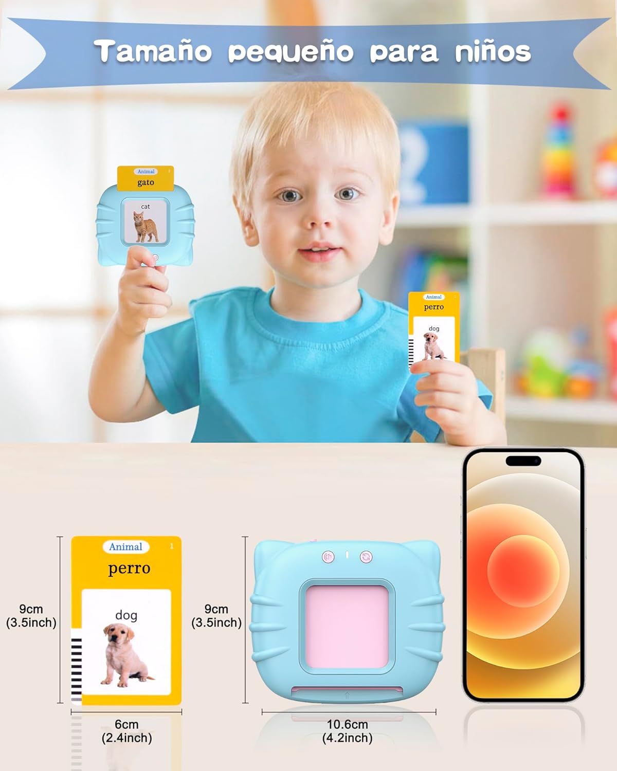 Thumbnail 6 de Juguetes Montessori 2 años tarjetas parlantes