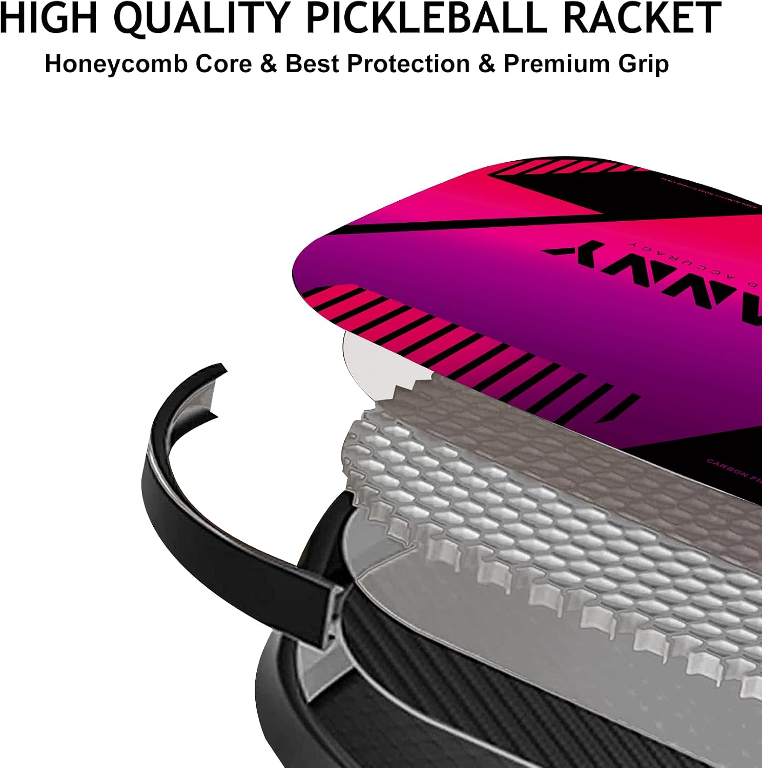 Detalle 2 de OLANNY Graphite Pickleball Paddles Set — 2-Pack