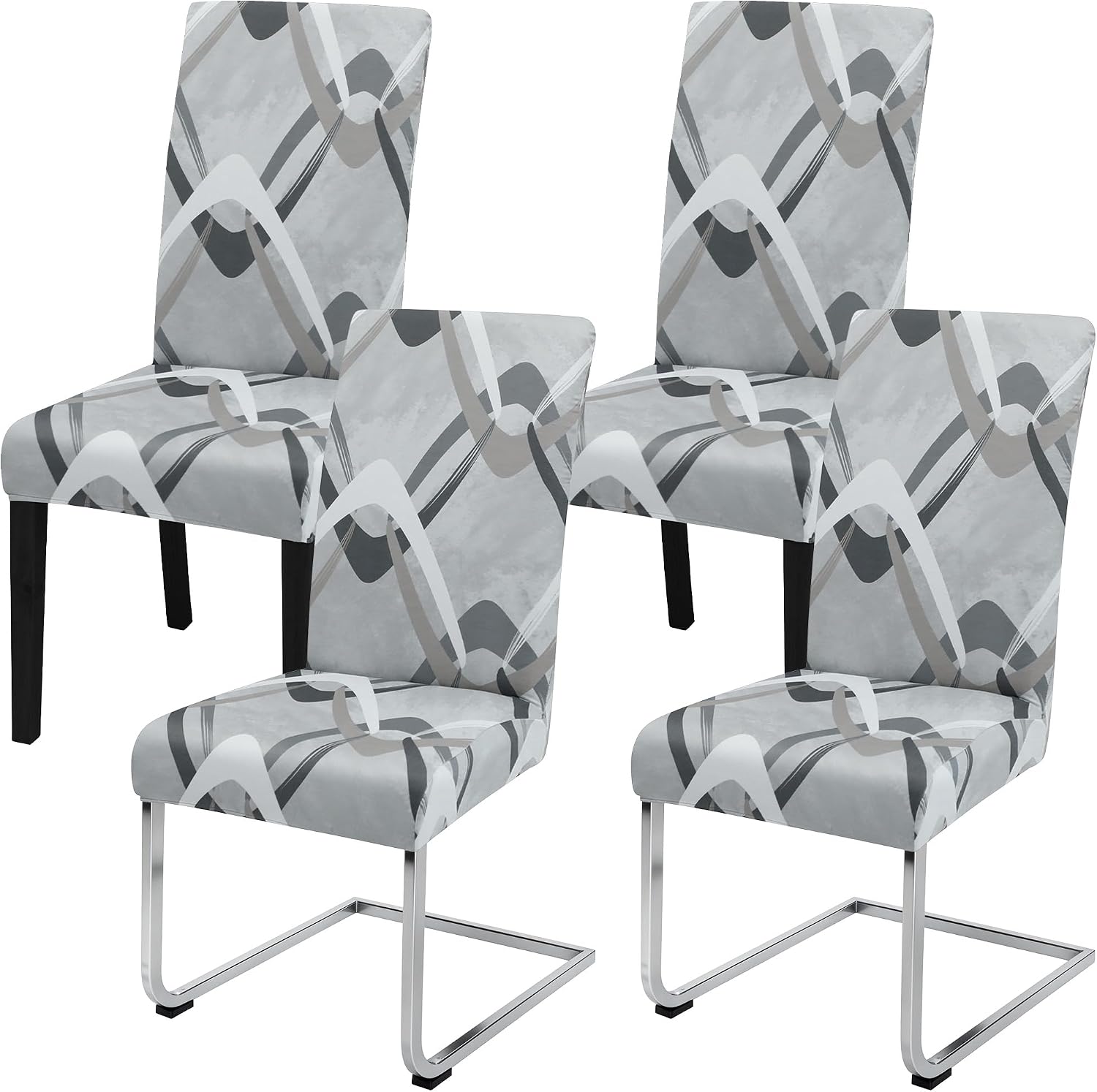 Thumbnail 6 de Housse de Chaise Extensible – Lot de 6, Protection et Rafraîchissement pour Salle à Manger