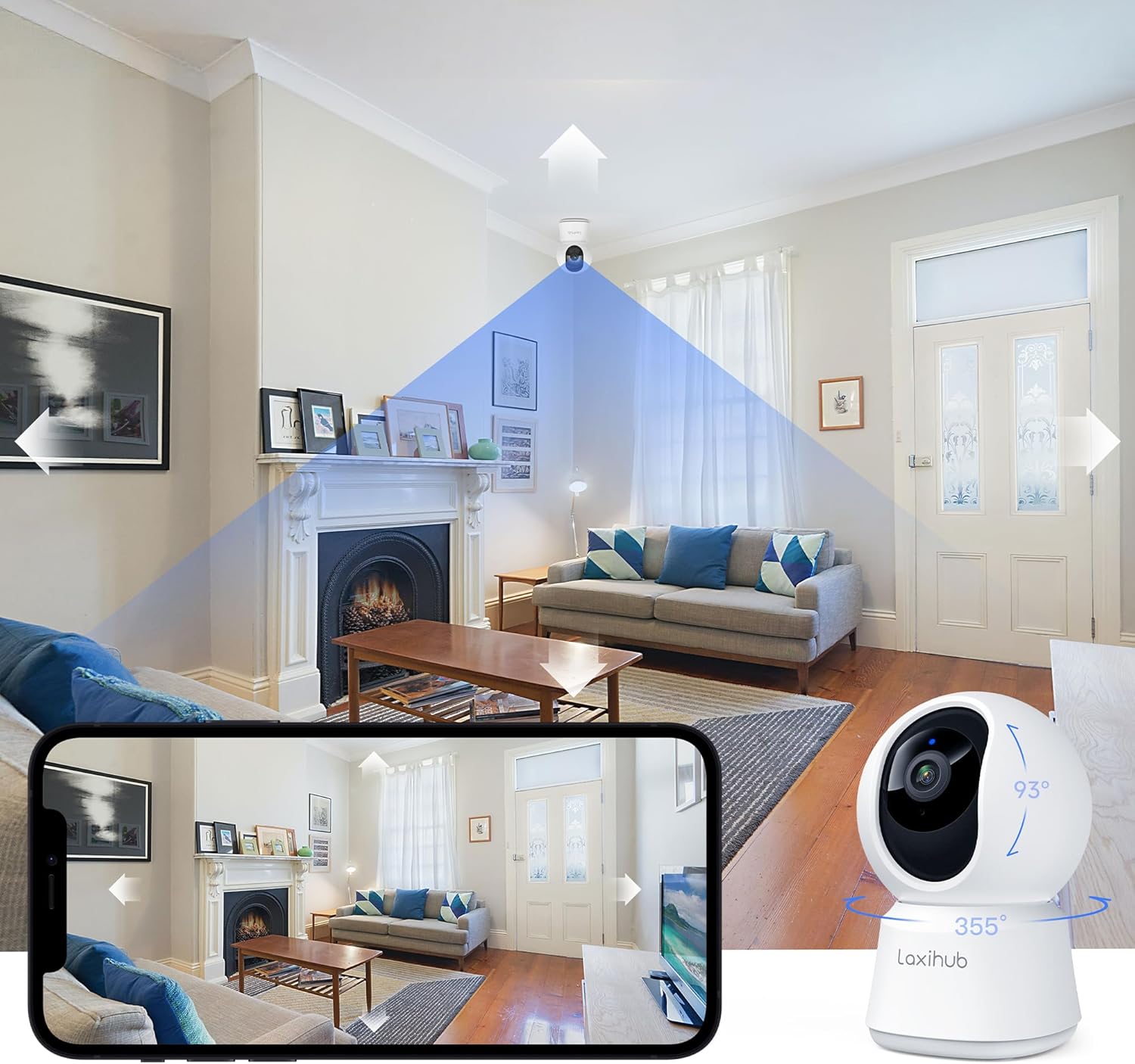 Thumbnail 3 de 2K Wi-Fi Indoor Pet Camera 256GB