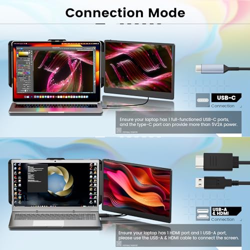Thumbnail 5 de domyfan Monitor Portátil 14" FHD 🌟 Compatible con Windows y Consolas