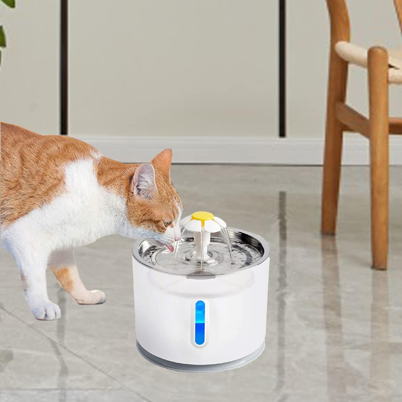 Detalle de Cirfifth 12 Pack Cat Water Fountain Filters with Triple-Layer Filtration