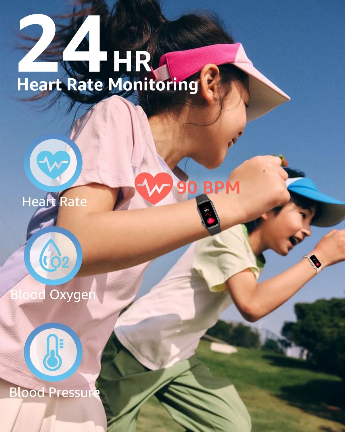 Thumbnail 4 de BUTFORFIT B6 Fitness Tracker Smart Watch with 1.47" TFT Touch Display, Heart Rate, Sleep & IP68