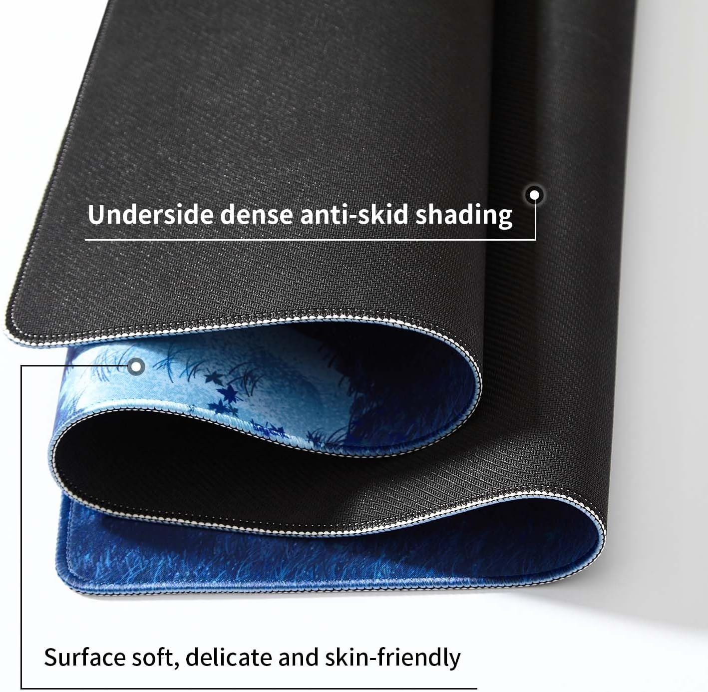 Thumbnail 1 de DOBAOJIA Schreibtischunterlage & Mauspad XXL 800 x 400 mm mit rutschfester Gummi-Basis