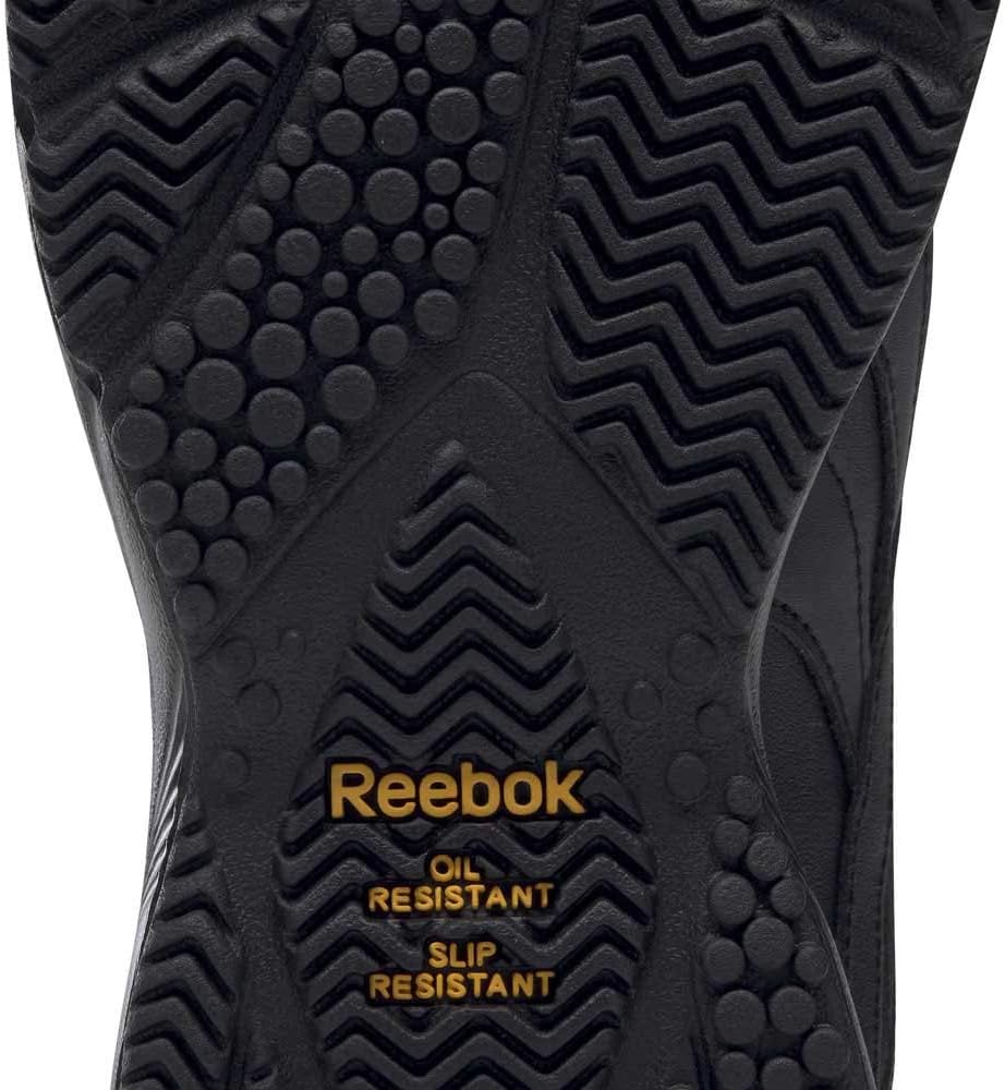 Thumbnail 6 de Reebok Work N Cushion 4.0 en cuir noir : baskets confort pour le travail