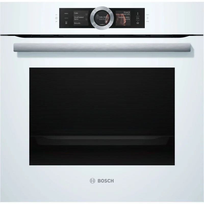 Detalle de Bosch Serie 8 HSG636BW1 Horno con Vapor 71 L