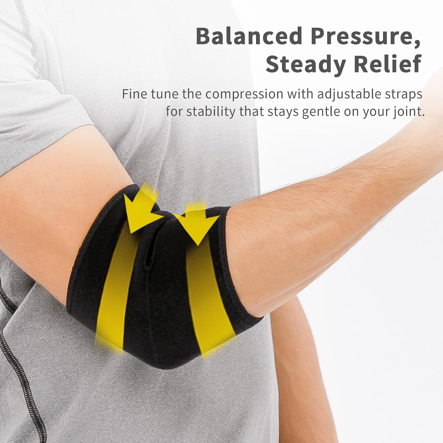 Thumbnail 1 de Ellenbogenbandage Bracoo Ellenbogen 24–33 cm