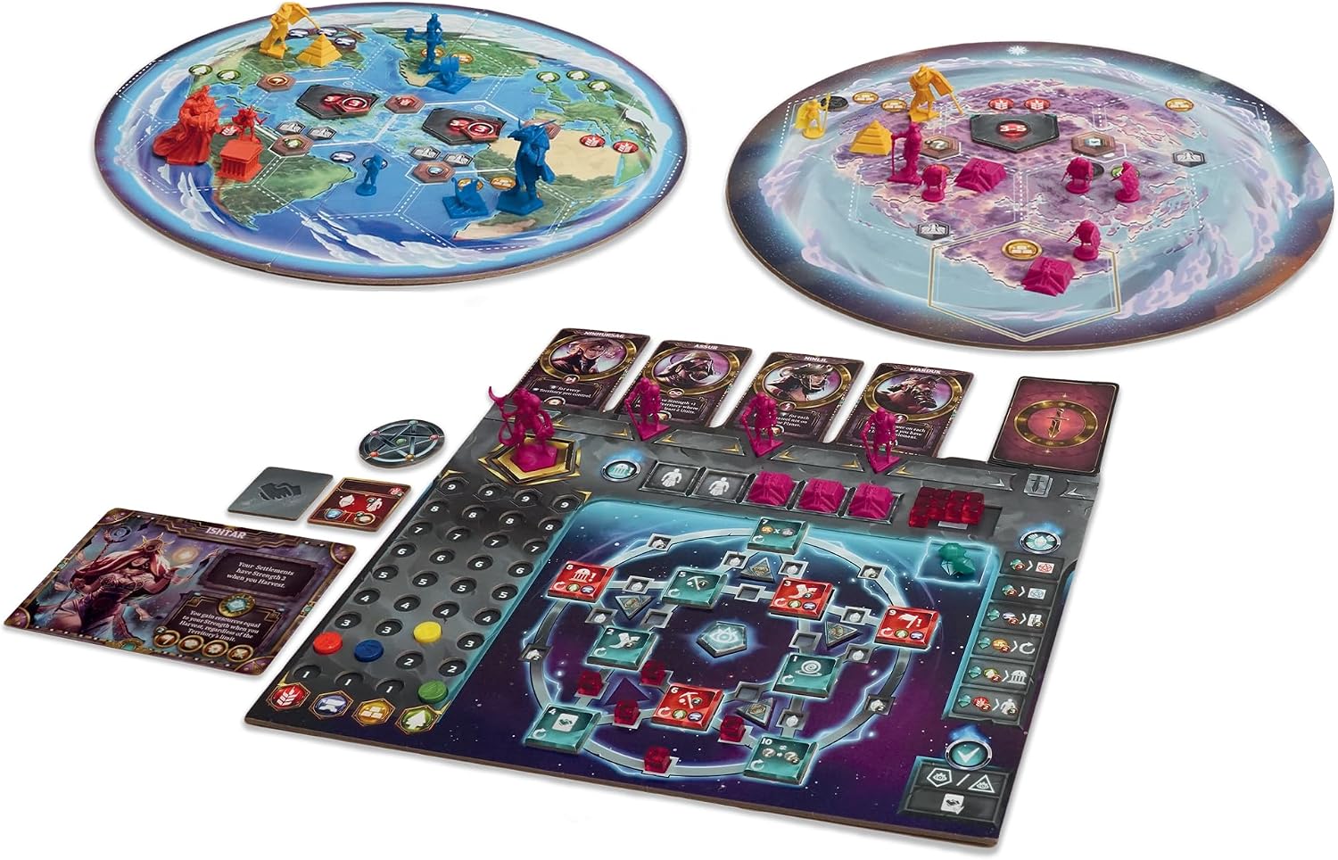 Detalle 2 de Cranio Creations Anunnaki: L’Alba degli Dei (edizione italiana) gioco 4X 1-4 giocatori