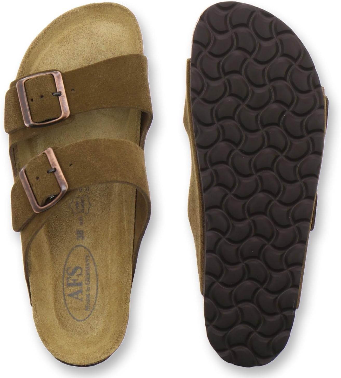 Thumbnail 3 de AFS-Schuhe 2100 – Modische Damen-Pantoletten aus Echtleder, Made in Germany
