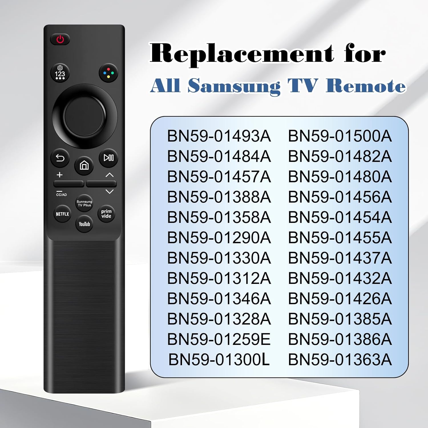 Thumbnail 3 de [2 Pack] Universal Replacement Remote for Samsung TV — No Setup Required