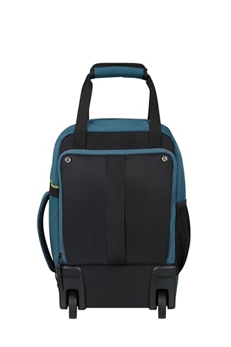 Detalle 2 de American Tourister Take2Cabin Ryanair: Mochila con ruedas de cabina 40 x 25 x 20 cm, Harbor Blue