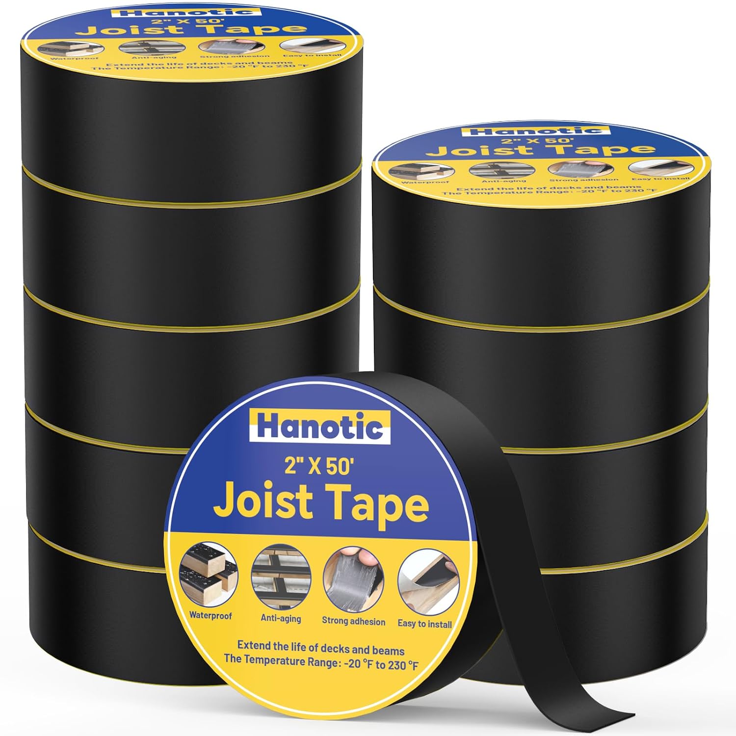 Detalle de Hanotic Joist Tape for Decking, 2 inch