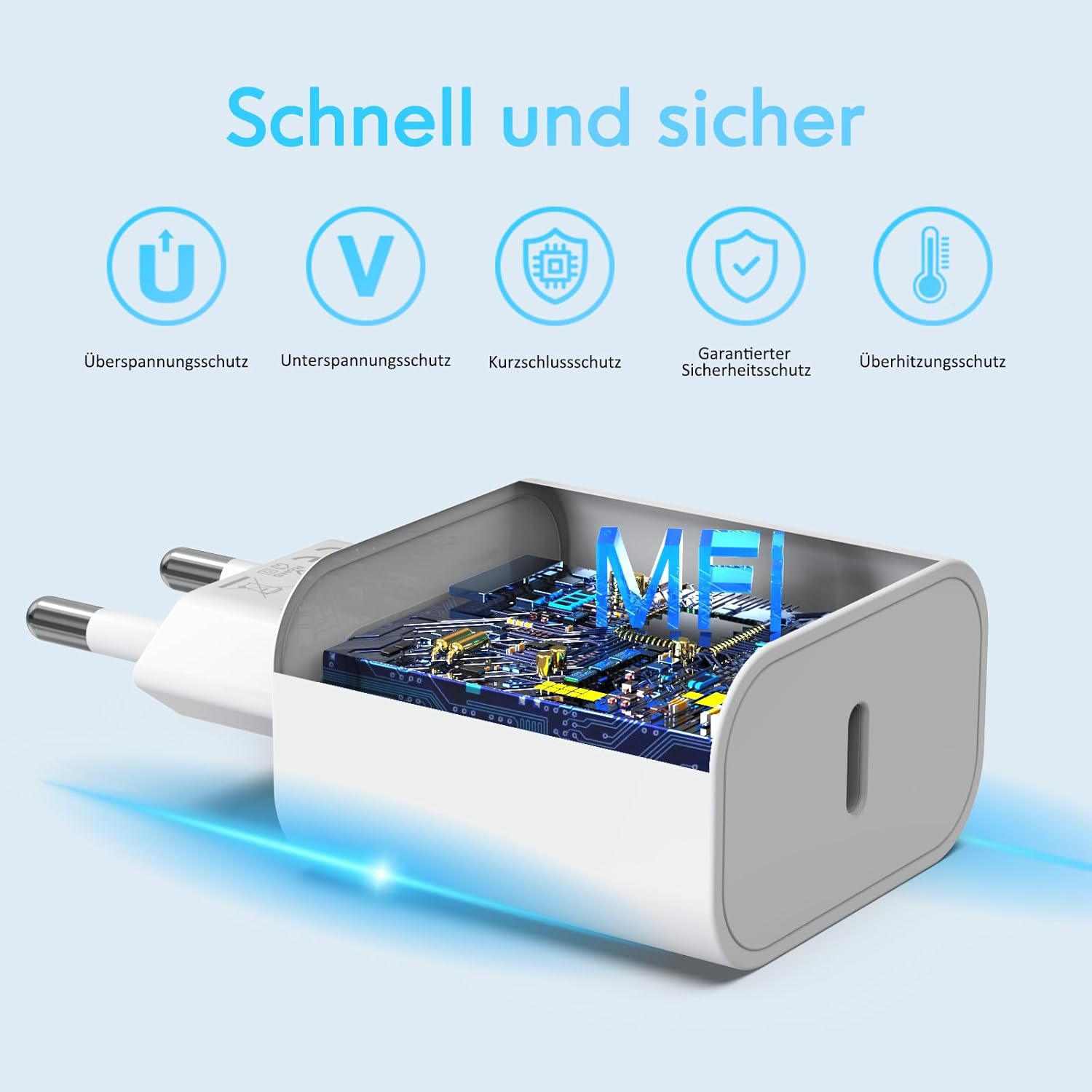 Thumbnail 3 de iPhone Ladegerät 25 W Schnellkabel 📱