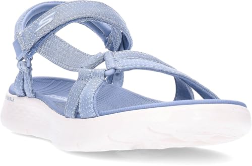Detalle de Skechers Women's On-The-Go Flex Sublime Trainers - Blue, UK 5