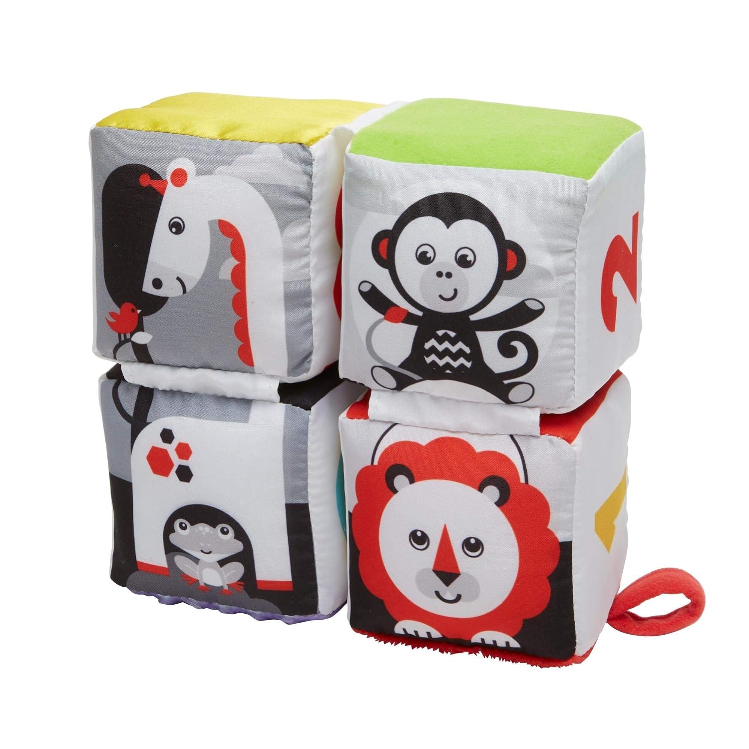 Thumbnail 4 de Fisher-Price Babys weiche Wendewürfel 4er-Set