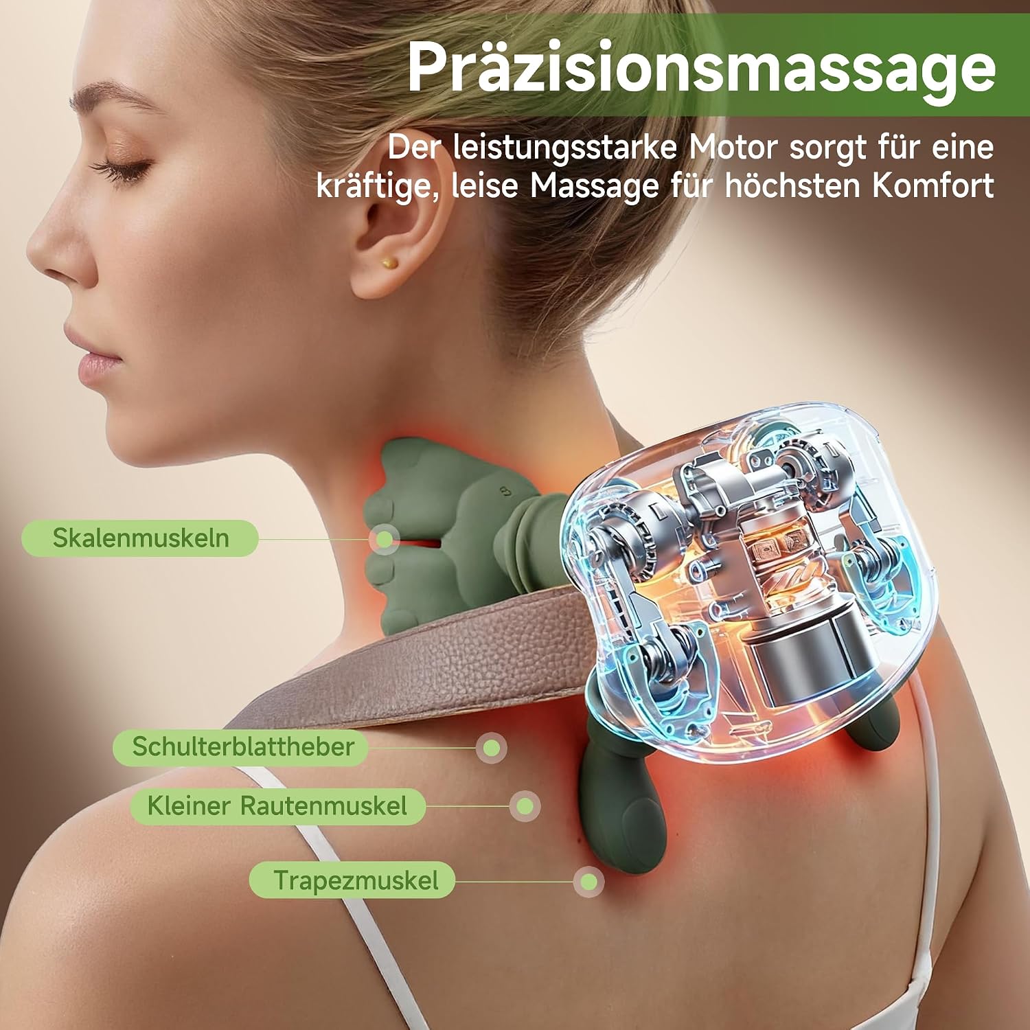 Detalle 2 de 4D Bionische Hand NackenmassagegerĂ€t 180 Min. đ