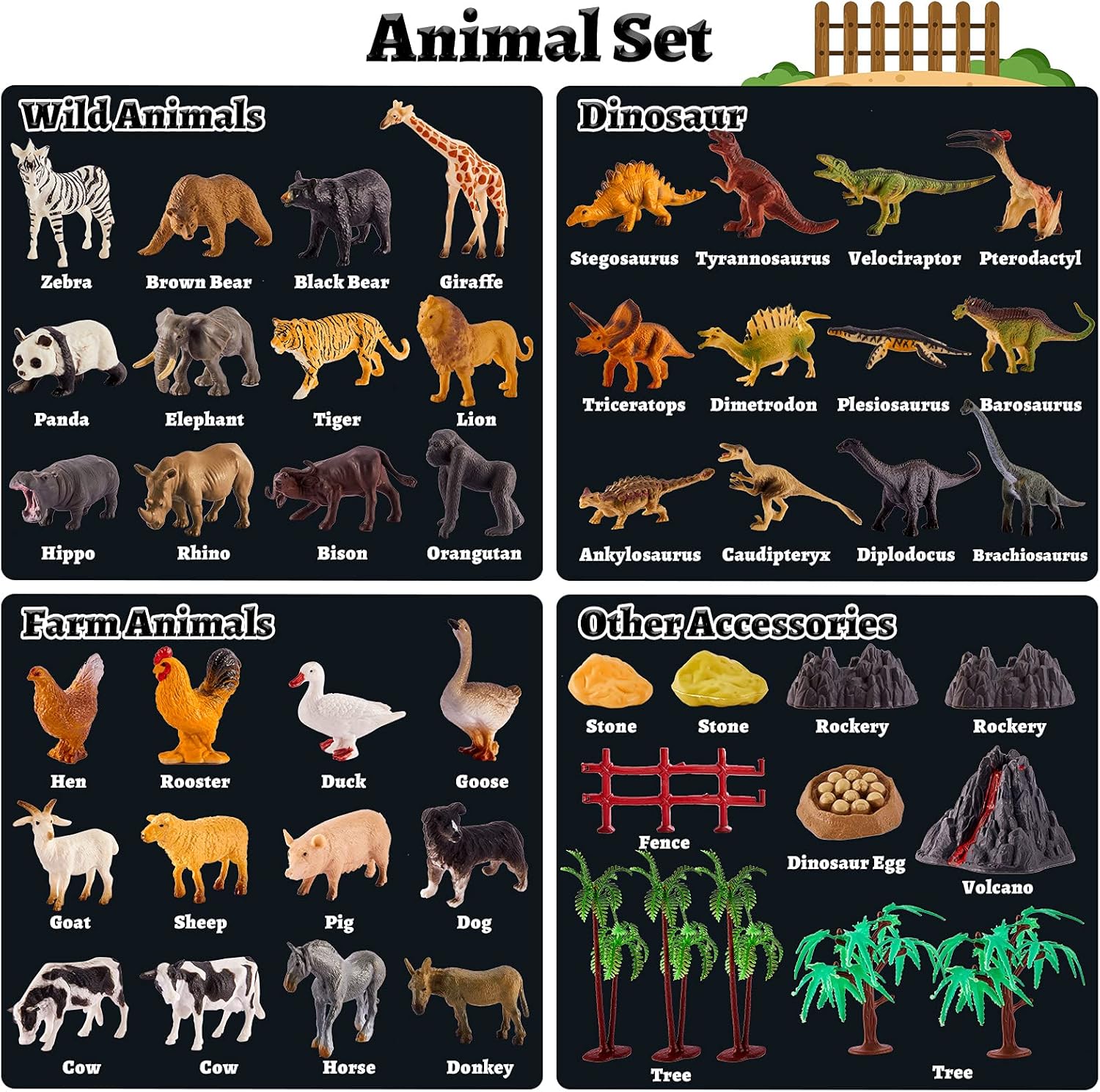 Thumbnail 4 de TOEY PLAY 3 in 1 Animals Toys