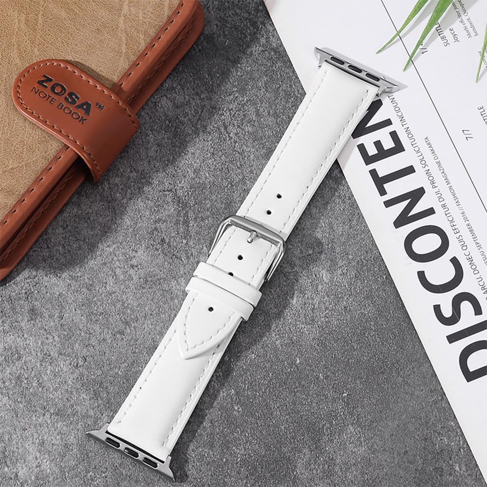 Detalle 1 de SZYXMY leather watch strap 49mm