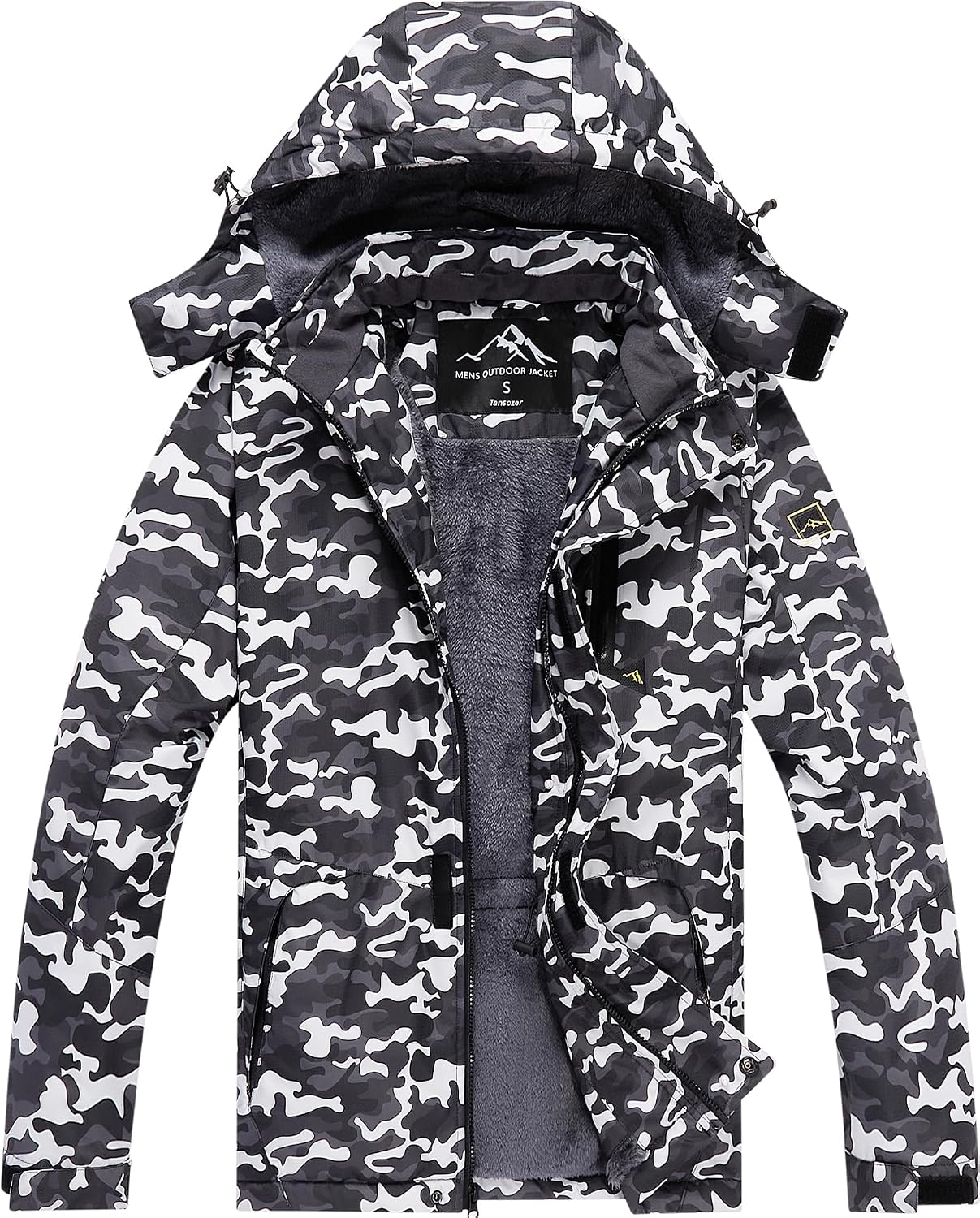 Thumbnail 5 de Tansozer Men's Waterproof Winter Jacket 1 Hood