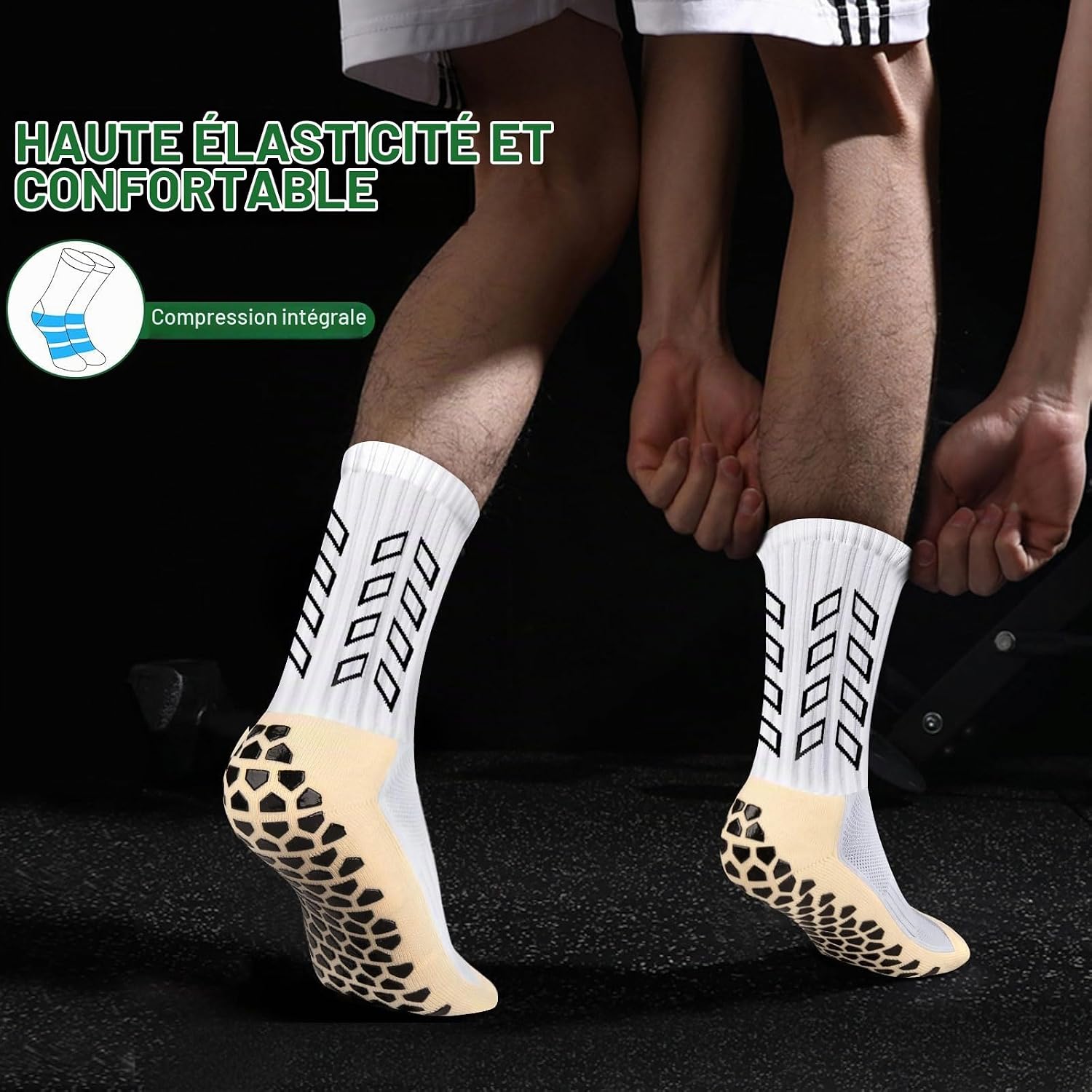 Thumbnail 6 de Enoneo antislip sportsokken met dikke badstofzool en ademend katoen