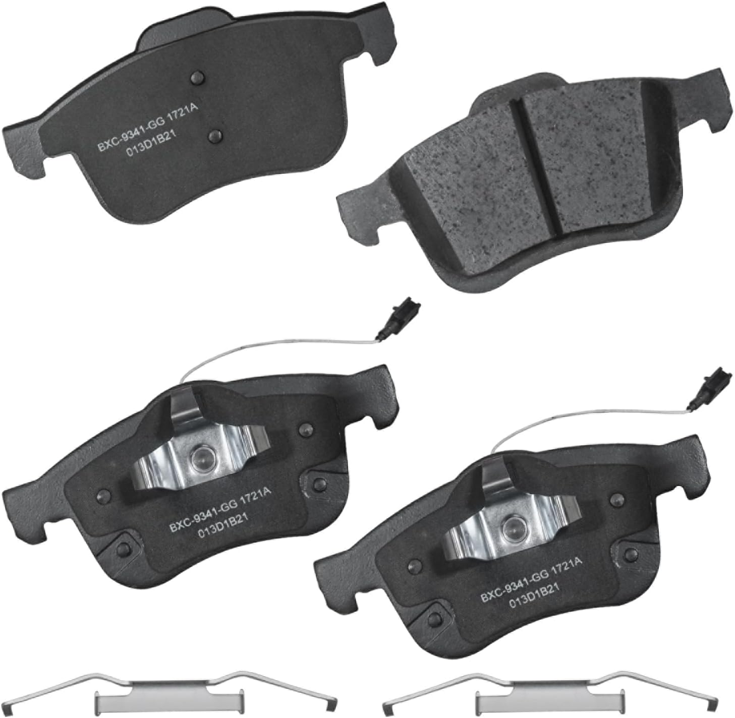 Detalle de Bendix Premium SBC1721A Ceramic Front Brake Pads for Ram ProMaster City (2015–2022)