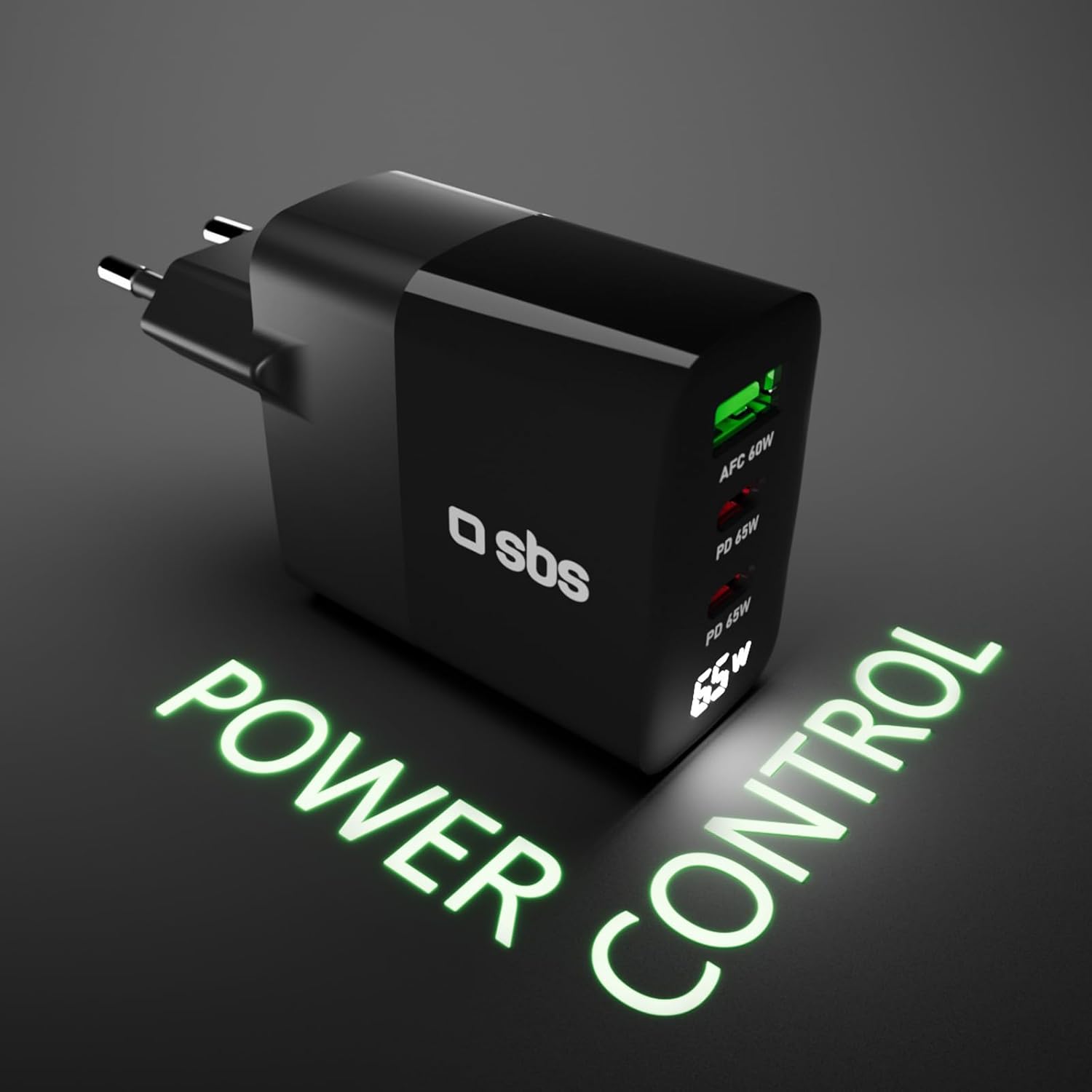 Thumbnail 4 de SBS Cargador USB-C 65 W con pantalla LCD