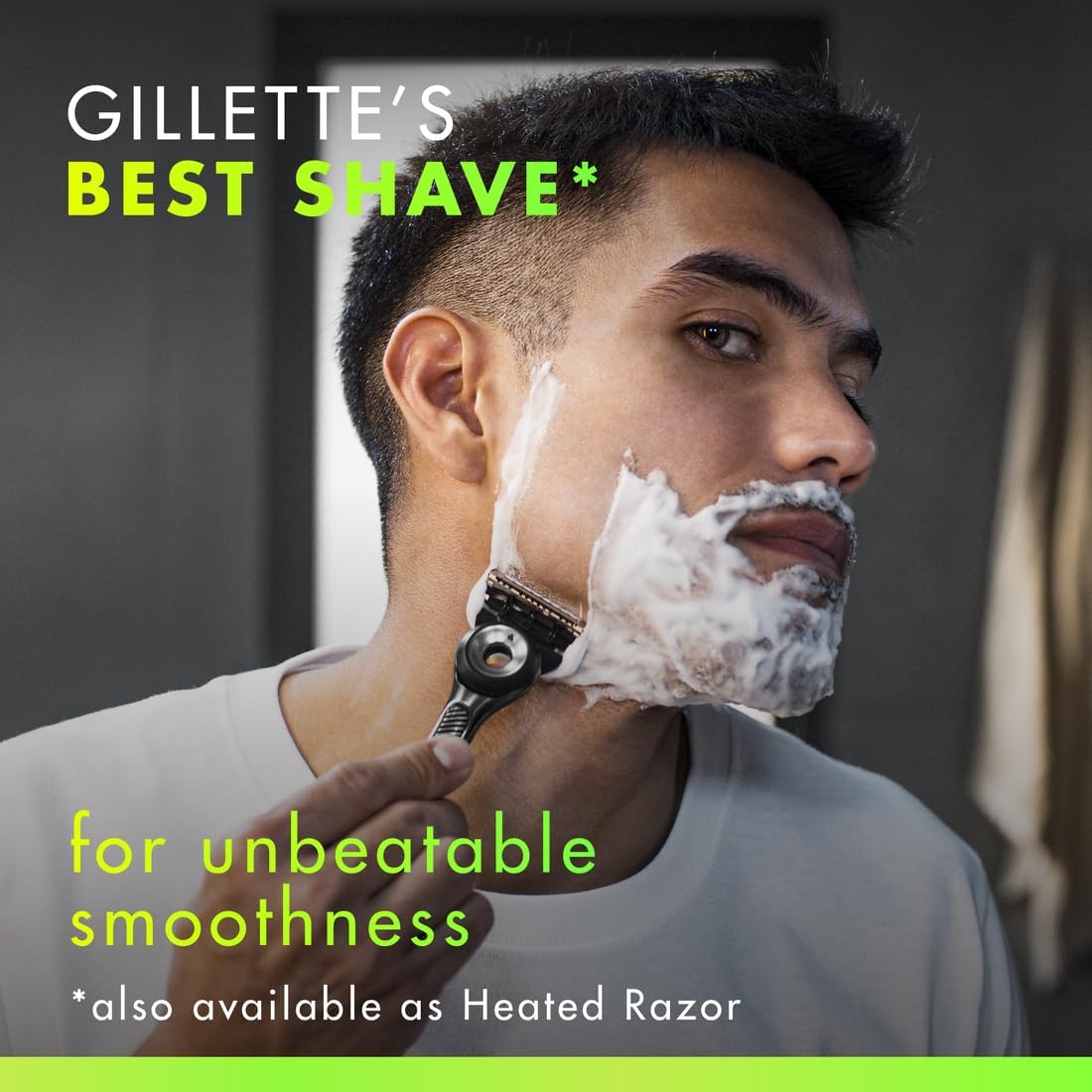 Thumbnail 3 de Gillette Labs With Exfoliating Bar Razor Gift Set with 5 Blades, Magnetic Stand and Shave Gel