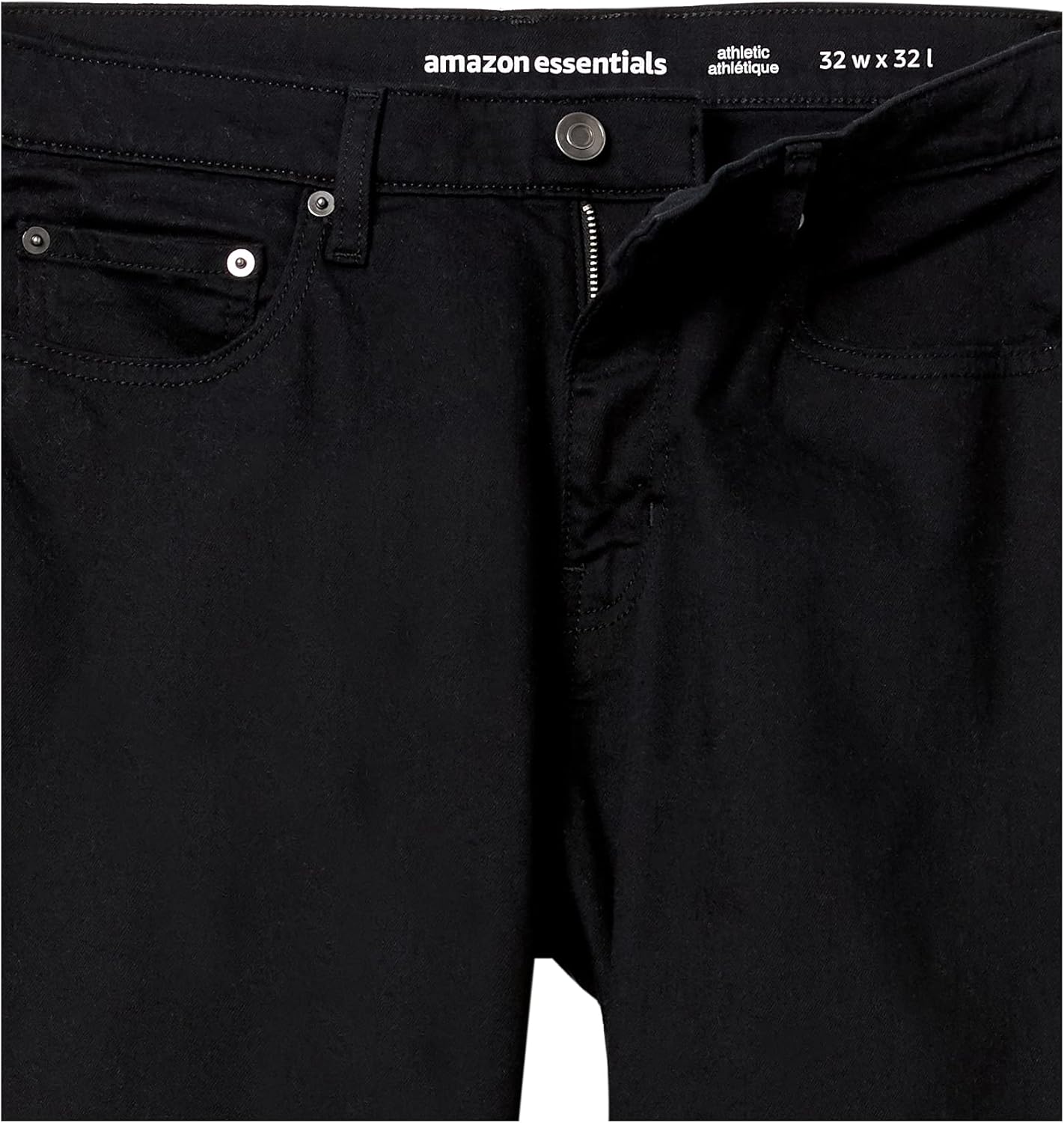Thumbnail 5 de Amazon Essentials Homme Jean Extensible à Coupe Athlétique – Couleurs indigo et unies