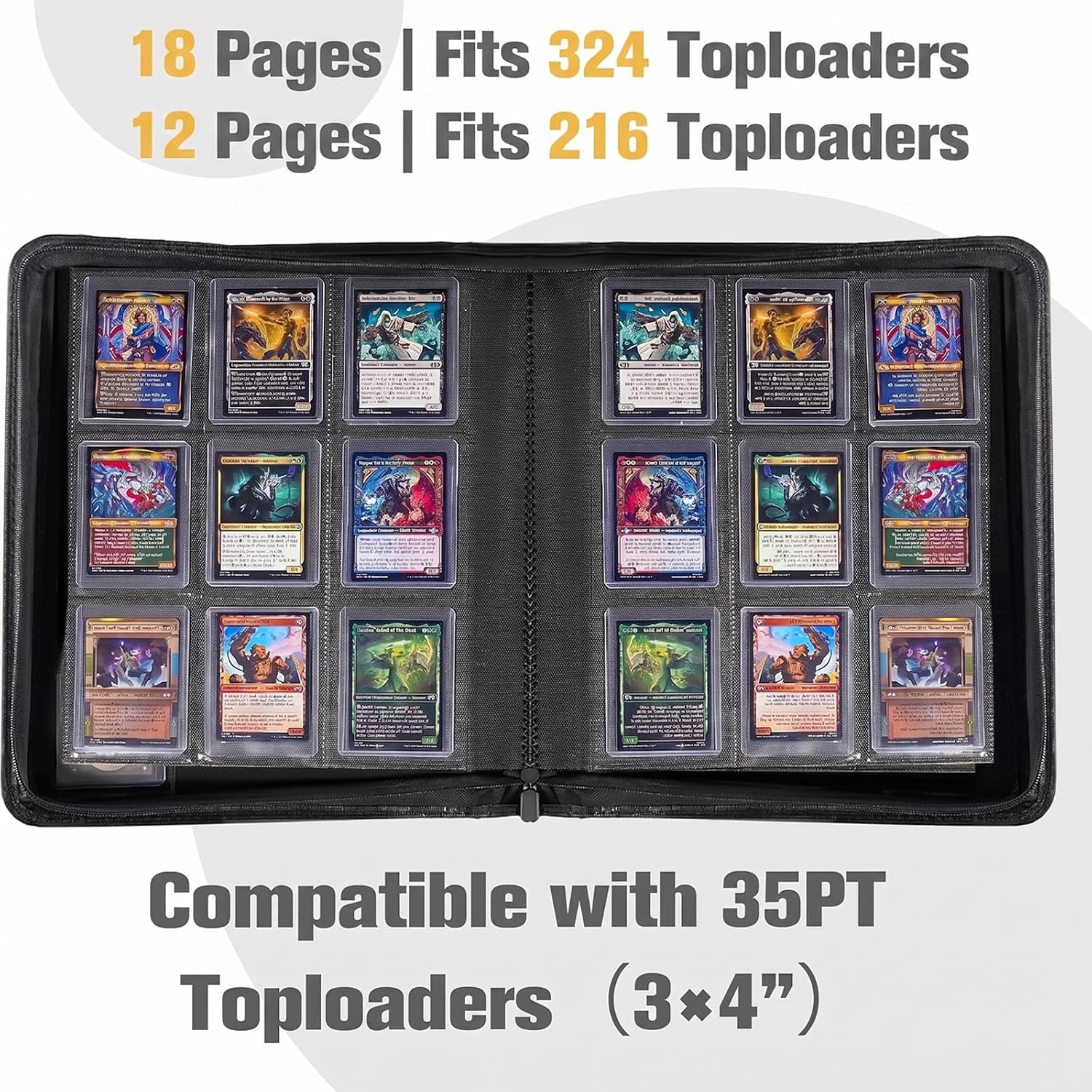 Detalle 2 de ProCase Toploader Binder for 216 Toploaders