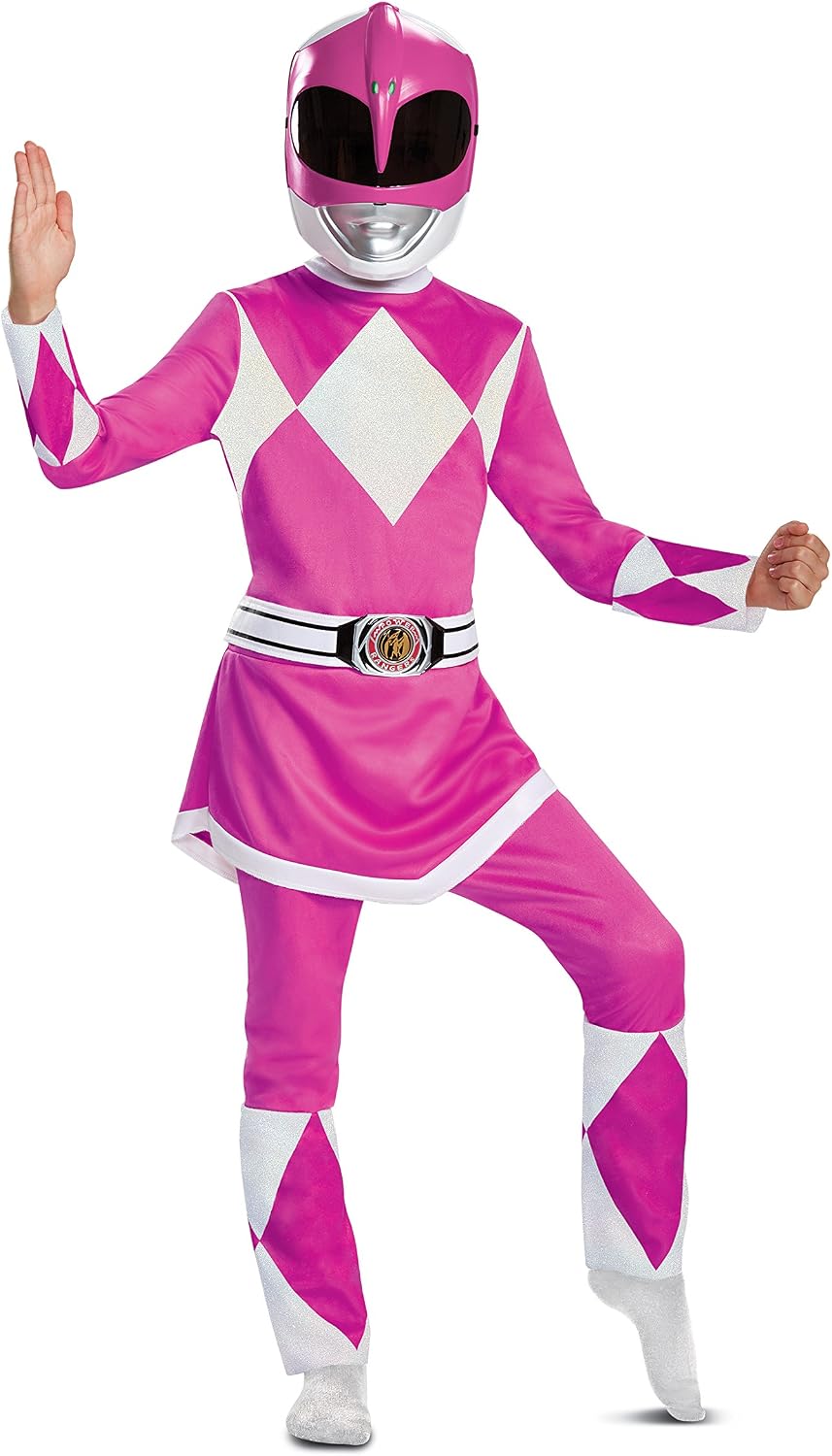 Detalle de Disguise Pink Ranger Costume, Medium