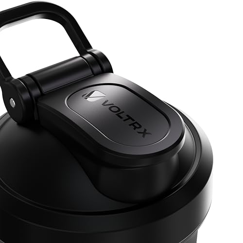 Detalle 2 de VOLTRX Titanus: Bottiglia shaker elettrica da 700 ml con ricarica USB‑C, senza BPA
