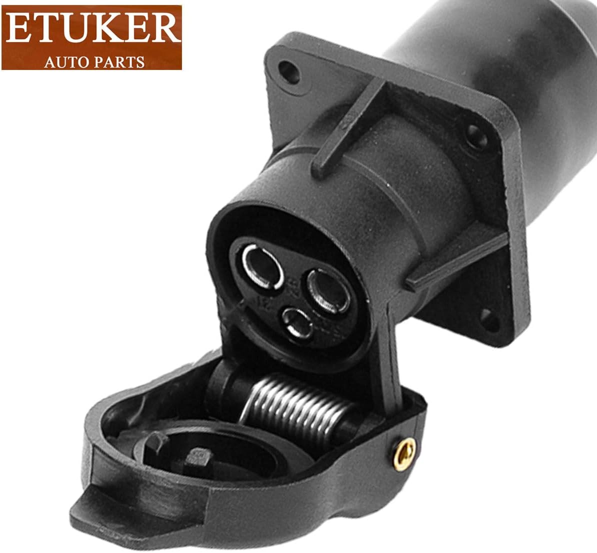 Thumbnail 6 de ETUKER 3x Trailer Plug & Socket Set with Flat Terminals for Trailer & Van