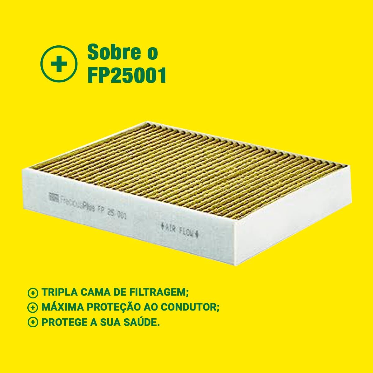 Detalle de MANN-FILTER FP 25 001 Filtre à air de cabine – pour véhicules de tourisme et utilitaires