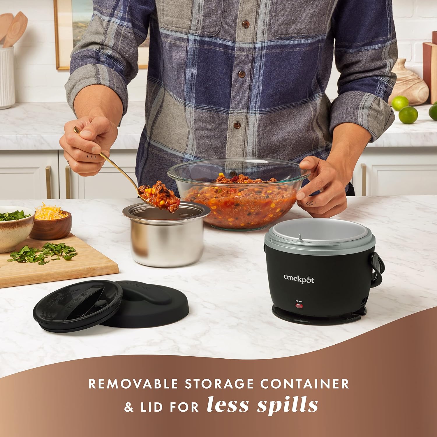 Detalle de Crock-Pot Electric Lunch Box 20-Ounce