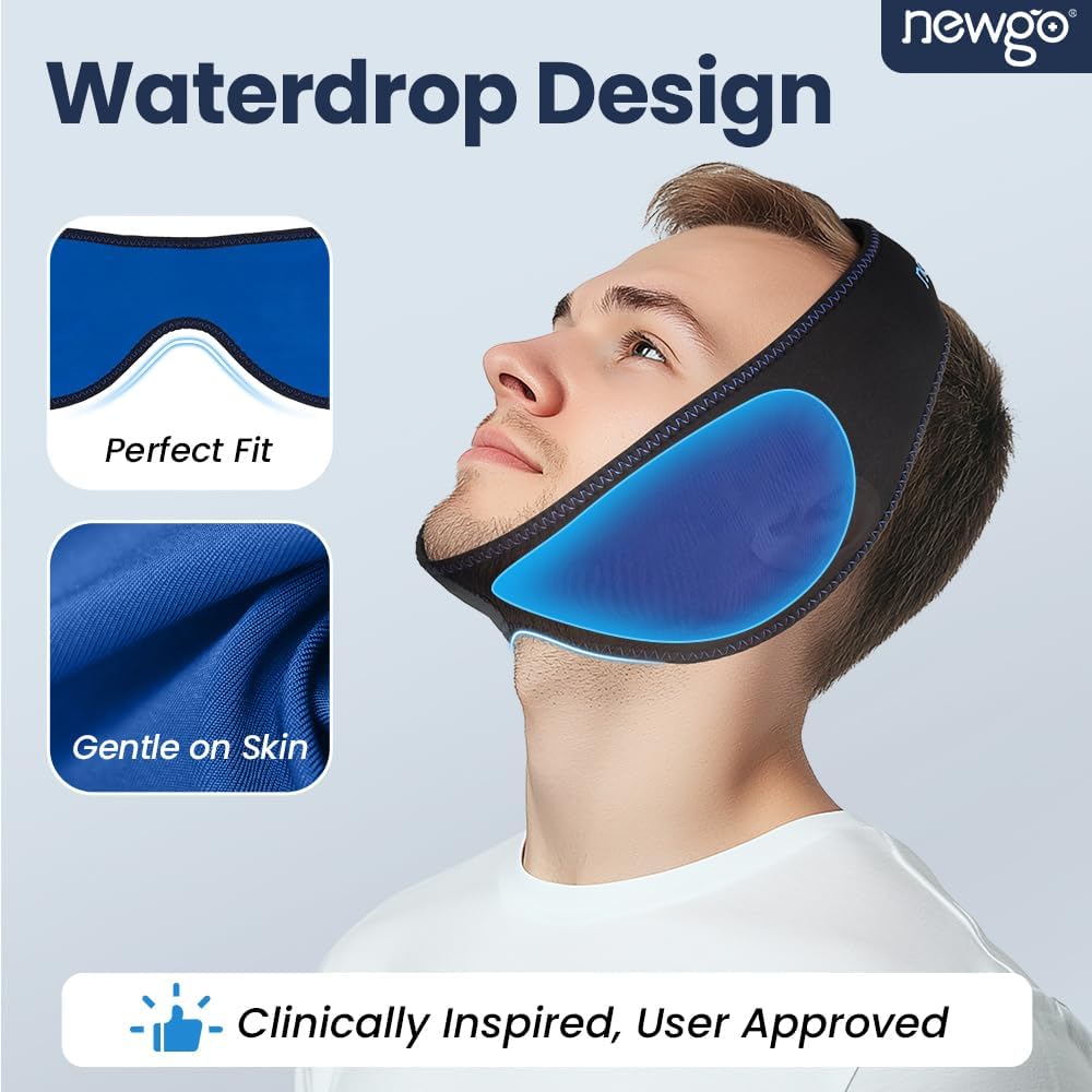 Detalle 2 de NEWGO Noir- Wisdom Teeth Ice Pack Head Wrap with Four Hot-and-Cold Gel Packs
