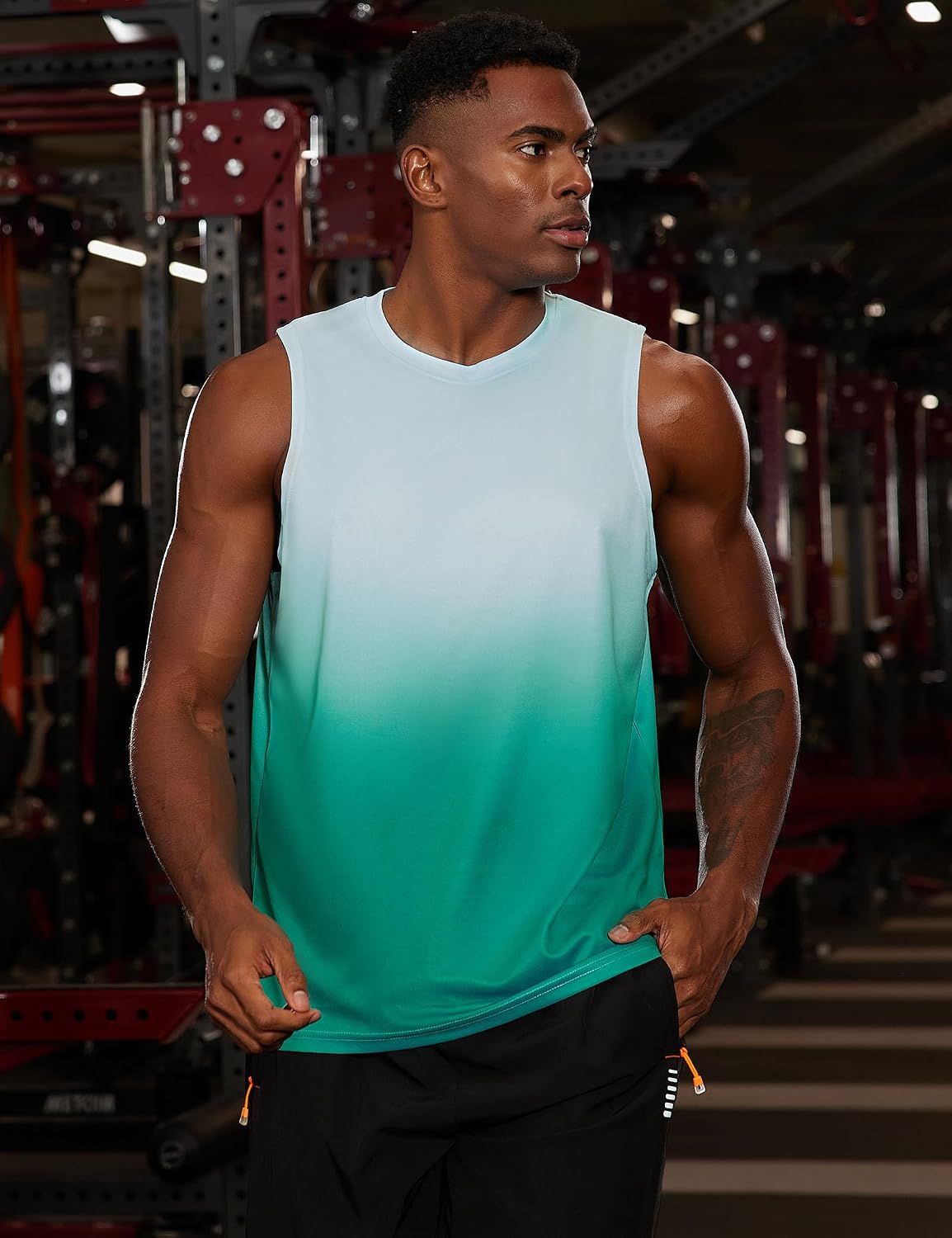 Thumbnail 1 de LUWELL PRO 3 Pack: Men's Tank Top Vest – Quick-Dry, Breathable Training Tees