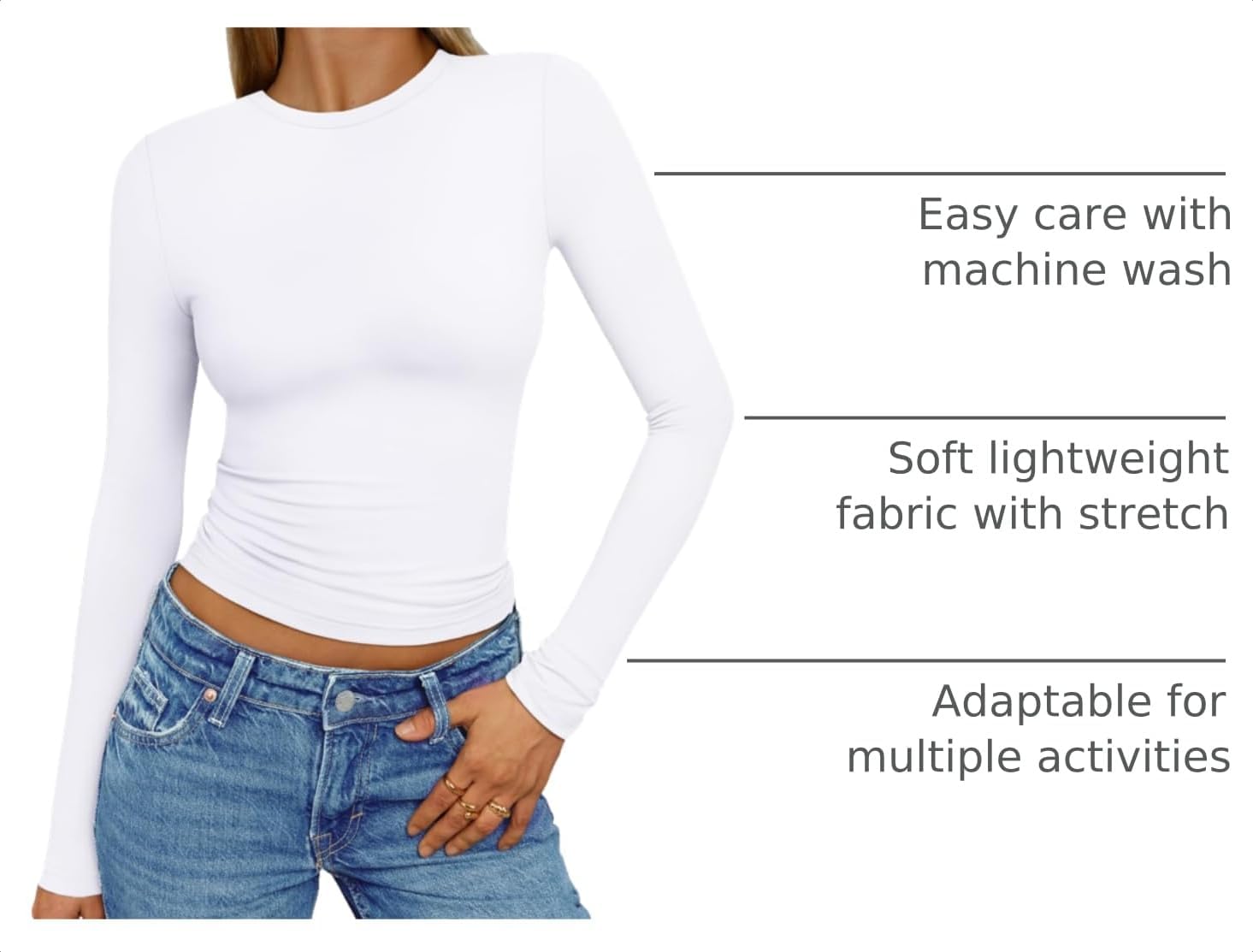 Detalle 2 de AUTOMET Cropped Long Sleeve Top Compression