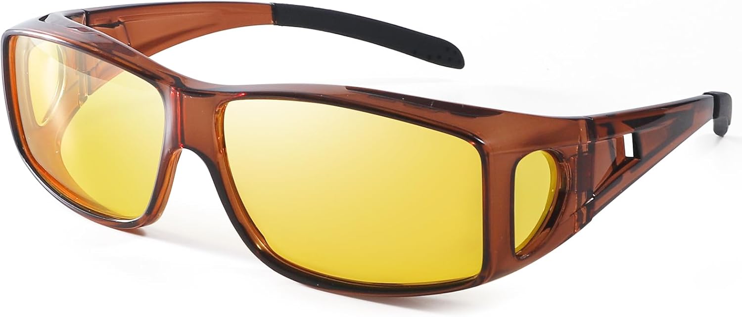 Detalle 2 de Dollger Night Vision Glasses Fit Over Prescription 👓