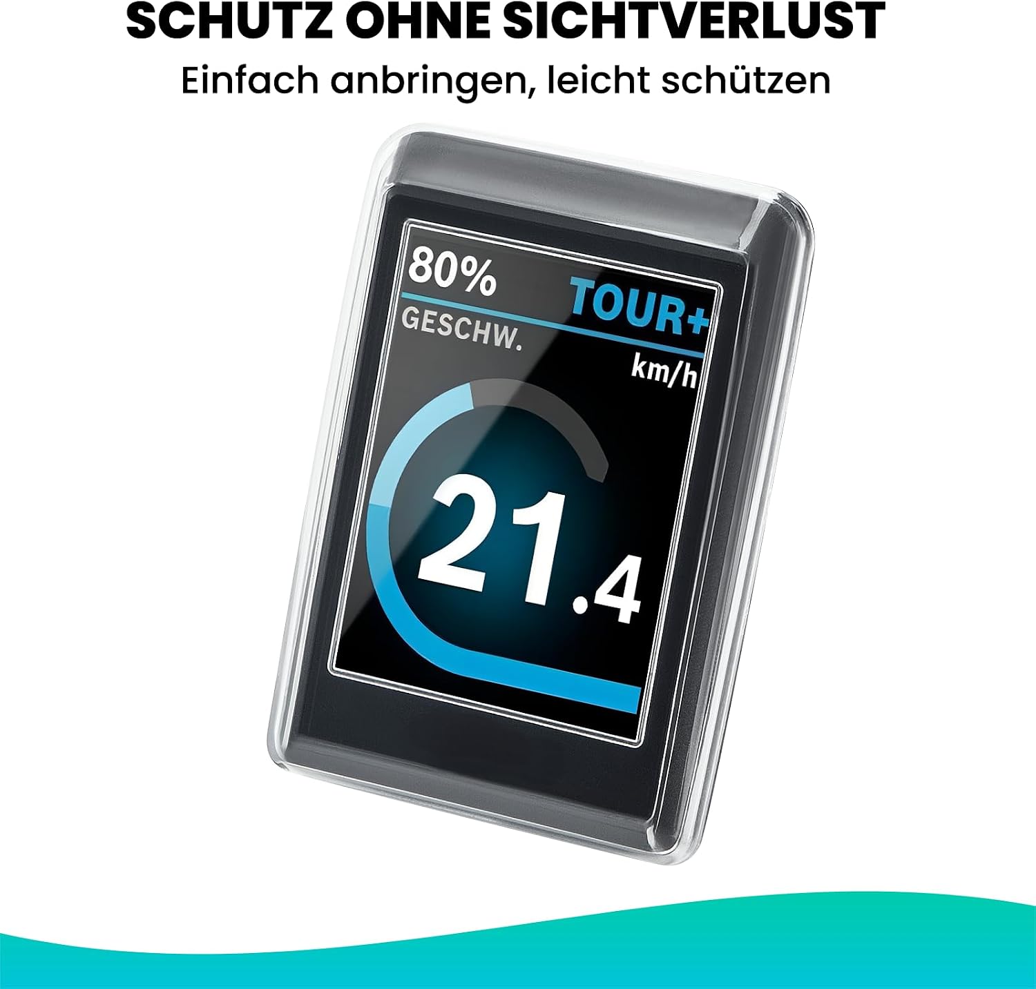 Detalle 2 de Besudo Displayschutz Schutzset für Bosch Kiox