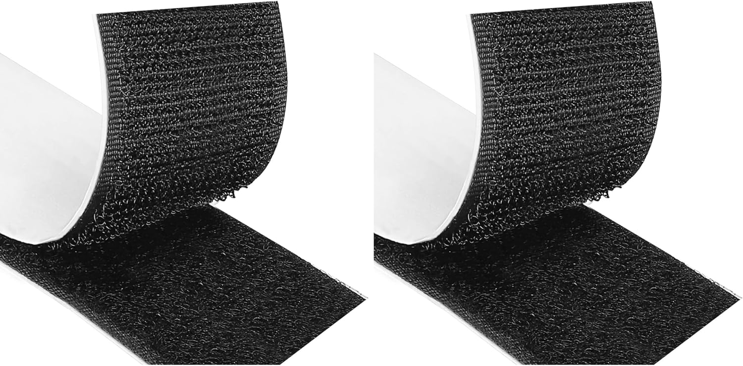 Thumbnail 6 de Blooven Klettband Selbstklebend 5 m – Extrastark, 50 mm breit, doppelseitig mit Klettverschluss, Schwarz