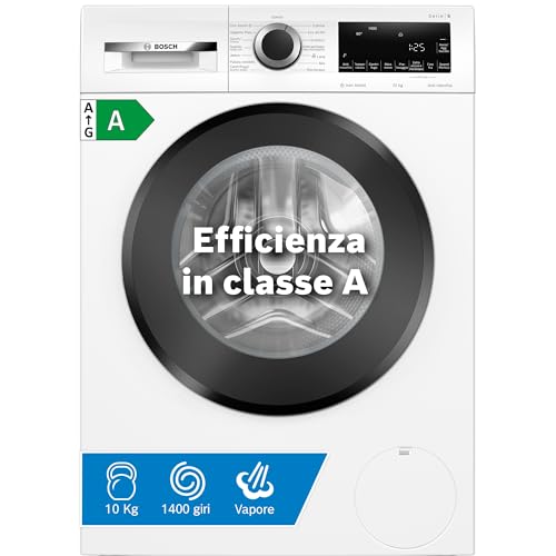 Detalle de Bosch WGG254Z0II Serie 6 Lavatrice 10kg – Bianco, motore SilentPowerDrive