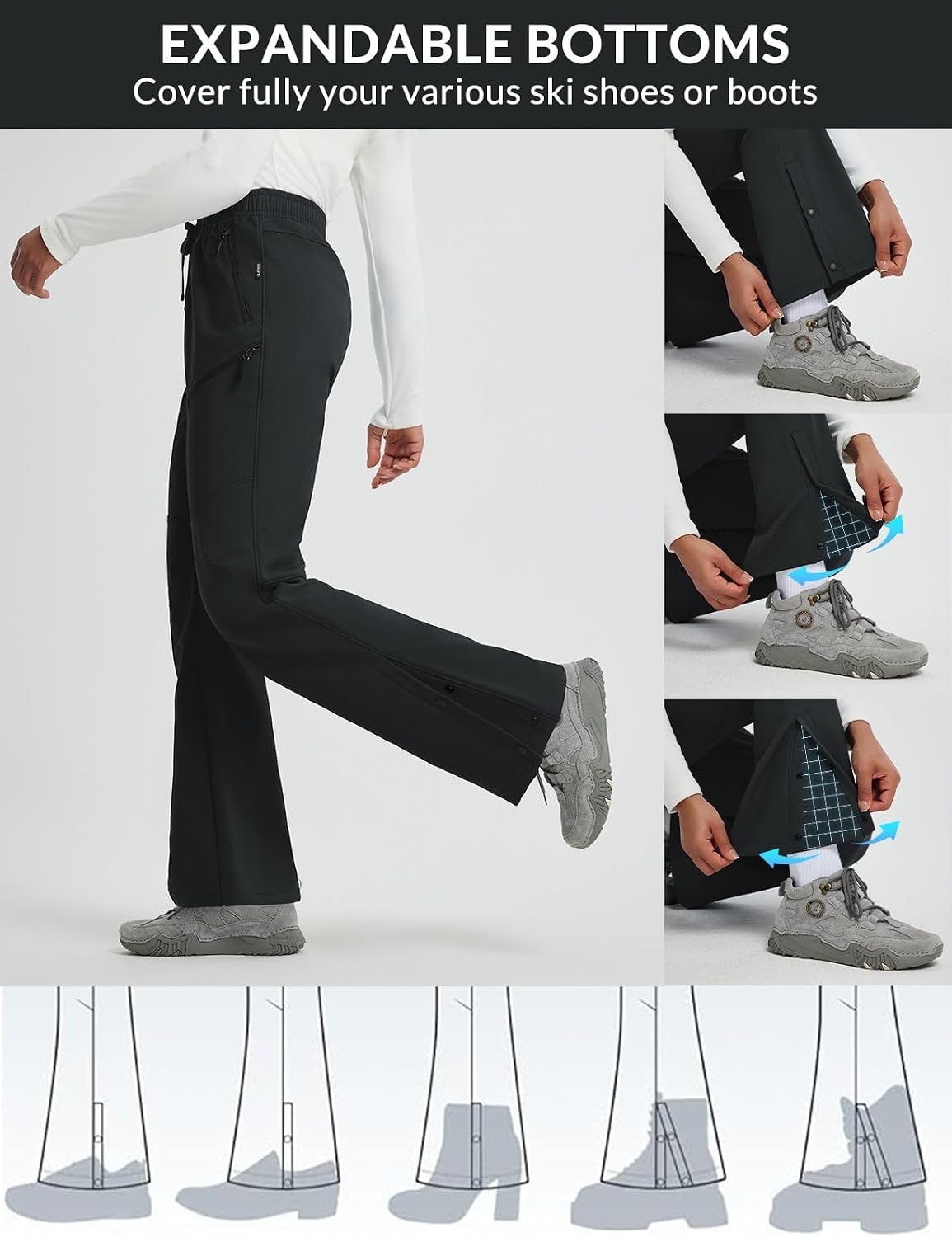 Thumbnail 2 de Baleaf Women's Waterproof Pants ⚙