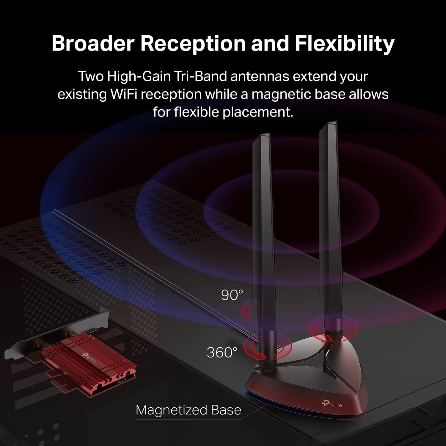 Thumbnail 5 de TP-Link Archer TXE75E WiFi 6E AXE5400 📶