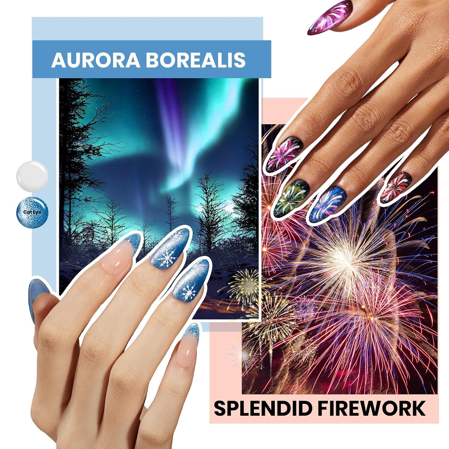 Detalle de Beetles Gel Nail Set 60 Colors ๐