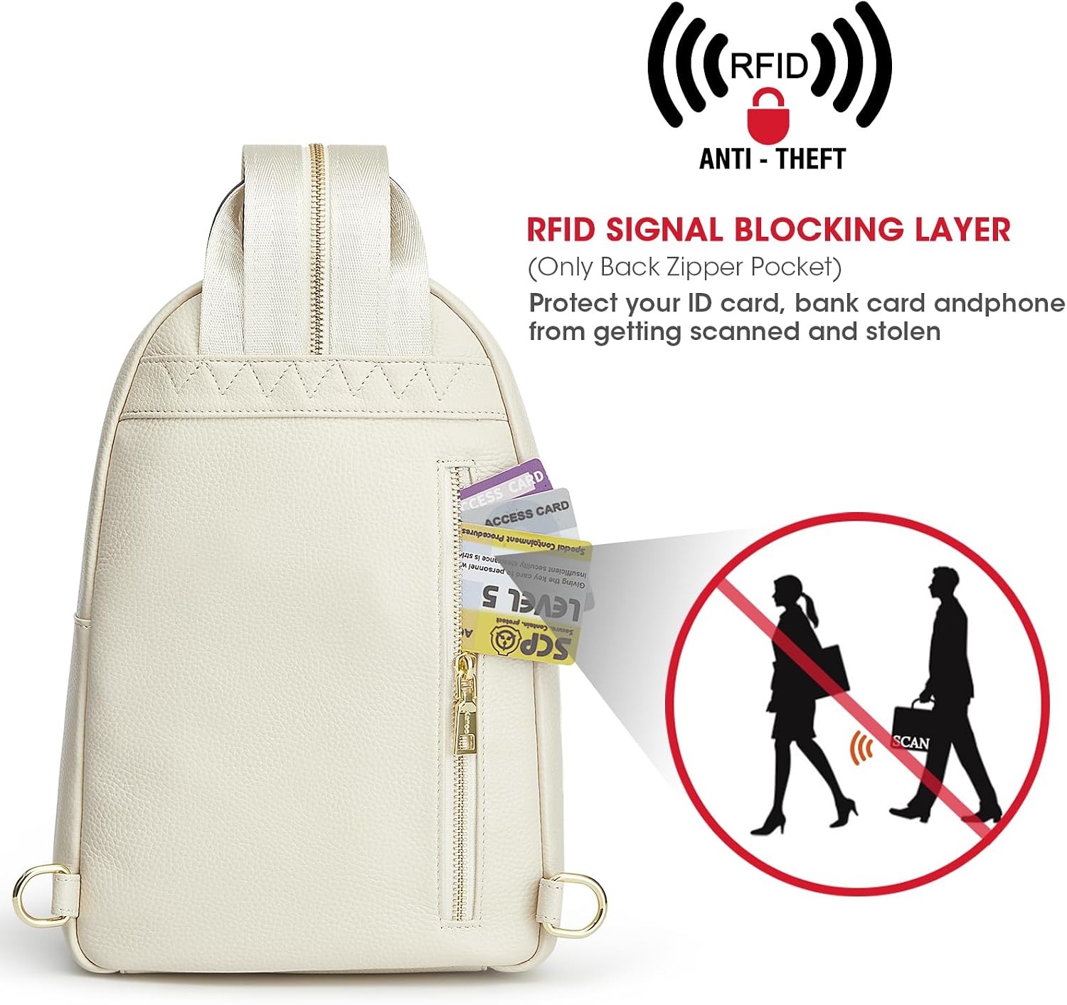 Thumbnail 3 de Kattee crossbody sling bag with RFID